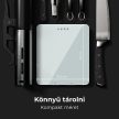 AENO AKS0001S KS1S intelligens konyhai mérleg, max. 8 kg kapacitás, LED kijelző, Bluetooth csatlakozás, edzett üvegfelület