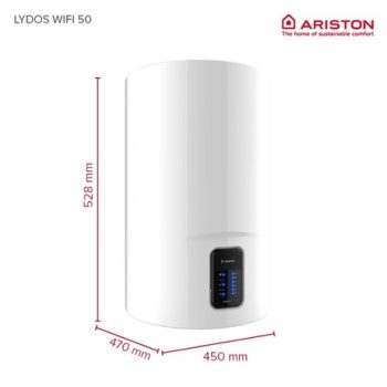 Ariston FORRÓVÍZTÁROLÓ LYDOS WIFI 50 V 1,8K EU