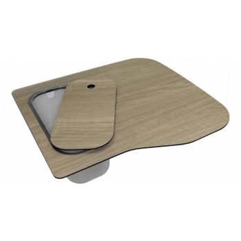 Elleci ATH130QU Vágódeszka HPL gyümölcsmosó kosárral