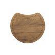 Elleci ATL02301 Vágódeszka, kerek - Kifutó termék!