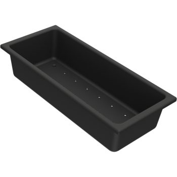 ELLECI - Gyümölcsmosó kosár műanyag 378 Fekete