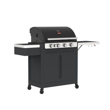  Barbecook BC-GAS-2038 Stella 4311 gázgrill, tárolóval, infravörös oldalégővel, 174x59x119cm