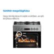 Beko TŰZHELY KERÁMIALAPOS FSM-57300 GX