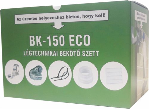 BK-150 ECO légtechnikai bekötő szett