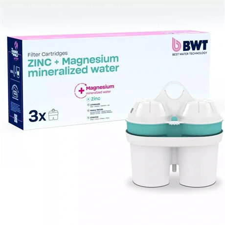 Bwt VÍZSZŰRŐ FILTER ZINK+MAGNEZIUM 3 DB-OS 125258617