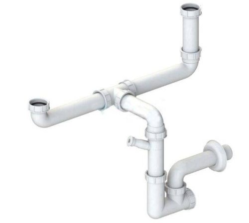 ELLECI - Szifonszett kétutas mosogatótálcához