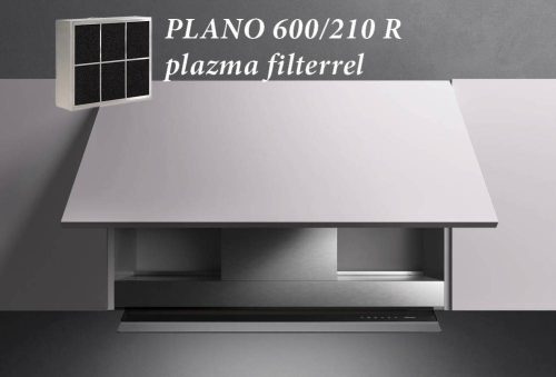 FALMEC - Páraelszívó VIRGOLA TOUCH 90 inox + plazma filter PLANO 600/210 R