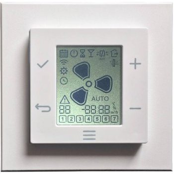   Siber - Wireless multifunkcionális vezérlő egység központi hővisszanyerős szellőztetőhöz