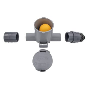   Siber - Szifon központi hővisszanyerős szellőztetőhöz, golyós