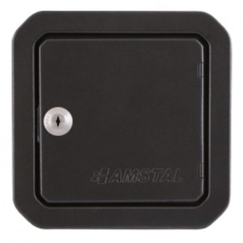 SZIGETELT KÉMÉNYAJTÓ GRAFIT 140x140