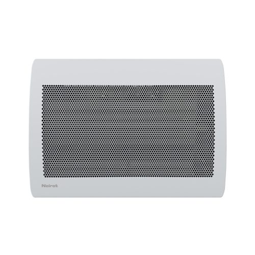 Noirot E184113 Radiance H 1000 BL elektromos hősugárzó panel, 1000 W, IP24 védettség, beépített termosztát LCD kijelzővel, fali kivitel