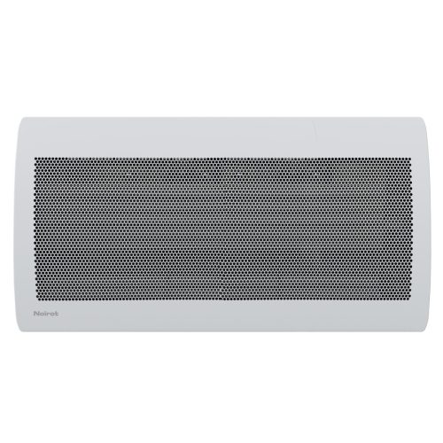 Noirot E184115 Radiance H 1500 BL elektromos hősugárzó panel, 1500 W, IP24 védettség, beépített termosztát LCD kijelzővel, fali kivitel