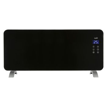   Home FK 430 WIFI álló vagy falra szerelhető SMART konvektor fűtőtest, 1000W/2000W, edzett üveg előlap, fekete