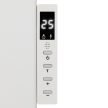 HOME FKIR450 hordozható/fali infrasugárzó fűtőtest, 450 W, Wifi, digitális termosztát, gyerekzár, LED kijelző, távirányító