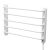 Home FTW 4 fali fűtött elektromos törölközőszárító, 90W, IPX1 védelem, fehér