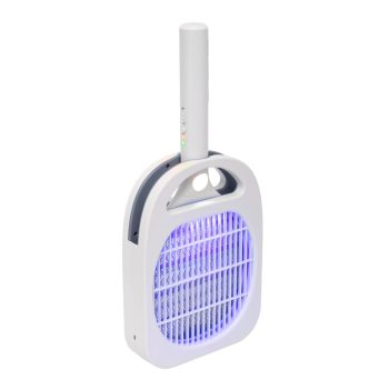   HOME IK15R elektromos légycsapó, kézi/asztali kivitel, 15 m2-es hatókörzet, UV-A fény, beépített akkumulátor