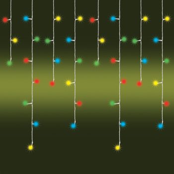   Home KAF 200L 10M/M LED-es fényfüggöny, 8 programos, 10m, IP44, 230V