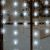Home KAF 50L LED-es csillag fényfüggöny, 1,35 m / 50 db hidegfehér LED csillag figurákban, átlátszó vezeték, hálózati adapter, beltéri kivitel