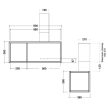 Kdesign - Páraelszívó FRAME 90 T600 - Fehér