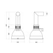 Kdesign - Páraelszívó K124-W T600 Réz