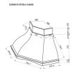 Kdesign - Páraelszívó PETRA 105 natúr T500 - Fehér