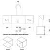 Kdesign - Páraelszívó QUBE 60 T600 - Titánium