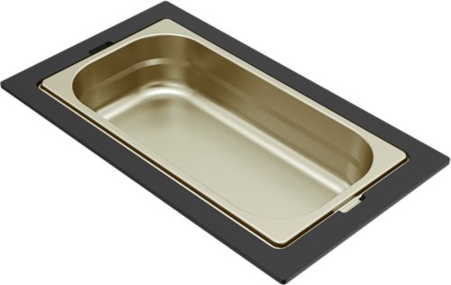 ELLECI - Tároló edény egyrészes gourmet 366 HPL kerettel - Arany