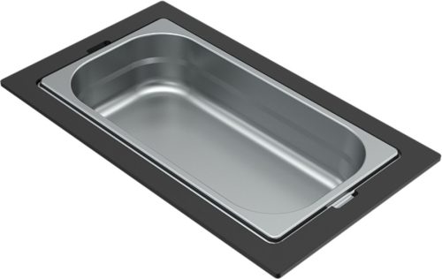 ELLECI - Tároló edény egyrészes gourmet 366 HPL kerettel - Inox
