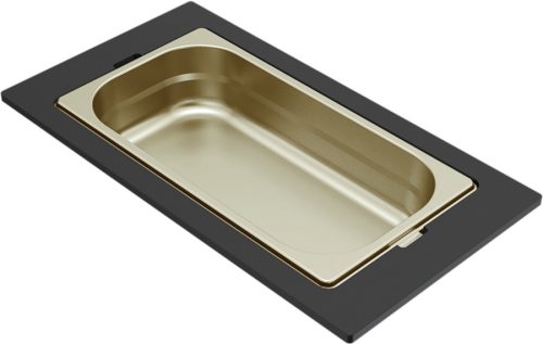 ELLECI - Tároló edény egyrészes gourmet 410 HPL kerettel - Arany