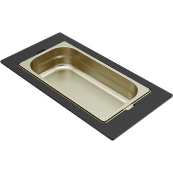   ELLECI - Tároló edény egyrészes gourmet 418 HPL kerettel - Arany