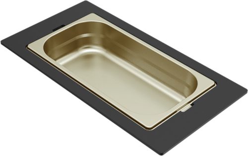 ELLECI - Tároló edény egyrészes gourmet 418 HPL kerettel - Arany