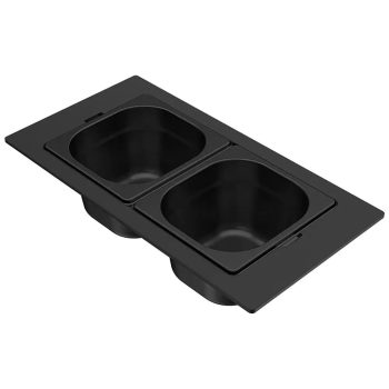   ELLECI - KF042100BK Gourmet szett 1/6 ZEN fekete - Kifutó termék!