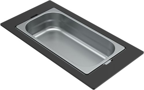 ELLECI - Tároló edény egyrészes gourmet 378 HPL kerettel - Inox