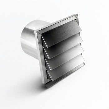   Elica - Gravitációs zsalu kör csatlakozóval inox 190x190 mm