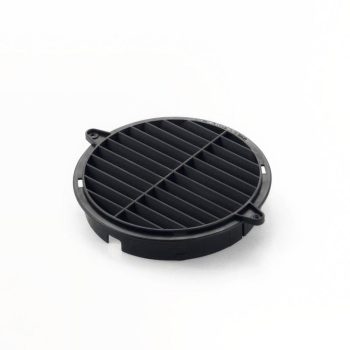 ELICA - Kerek fix rács fekete ø150 mm