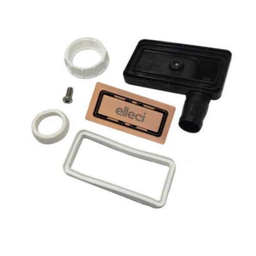 ELLECI - Túlfolyó készlet szögletes bronz