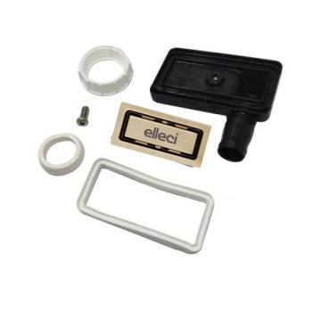 ELLECI - Túlfolyó készlet négyzetes - arany