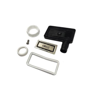 ELLECI - Túlfolyó készlet négyzetes - Inox