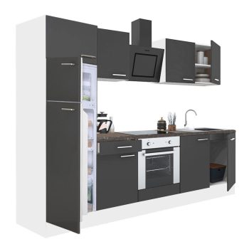   Yorki 270 konyhabútor alsó sütős, felülfagyasztós hűtős kivitelben