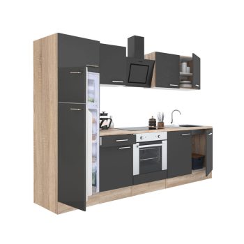   Yorki 270 konyhabútor alsó sütős, felülfagyasztós hűtős kivitelben