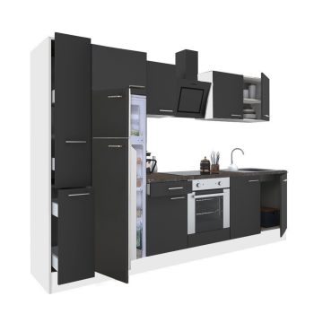   Yorki 300 konyhabútor alsó sütős, felülfagyasztós hűtős kivitelben