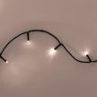 Home LED248WW LED fényfüzér, 240db melegfehér LED, 23,9m hosszúságú, 8 program időzítővel, zöld vezeték, adapteres tápellátás, kül- és beltéri kivitel