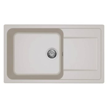 ELLECI - Gránit mosogatótálca Life 410 G39 Bianco soft