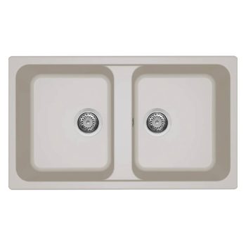 ELLECI - Gránit mosogatótálca Life 450 G39 Bianco soft