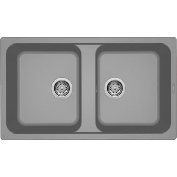 ELLECI - Gránit mosogatótálca Life 450 G48 Cemento