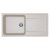 ELLECI - Gránit mosogatótálca Life 480 G39 Bianco soft
