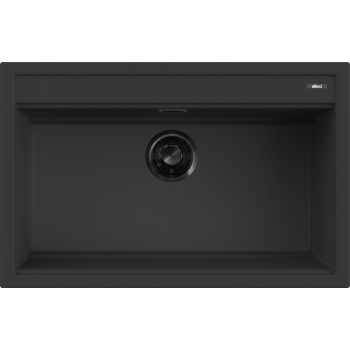   ELLECI - Gránit mosogatótálca Best 130 Workstation G40 Nero fekete kiegészítőkkel