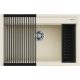 ELLECI - Mosogatótálca Best 130 Workstation Szett G62 Bianco antico