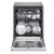 Lg MOSOGATÓGÉP BEÉPÍTHETŐ 14 TERÍTÉK DB243TX