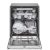 Lg MOSOGATÓGÉP BEÉPÍTHETŐ 14 TERÍTÉK GŐZÖS DB475TXS